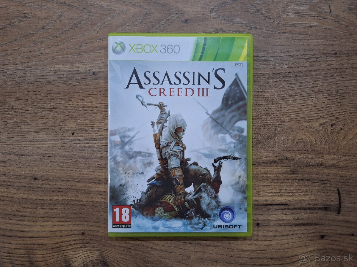 Hra na XBOX 360 - Assassins Creed 3