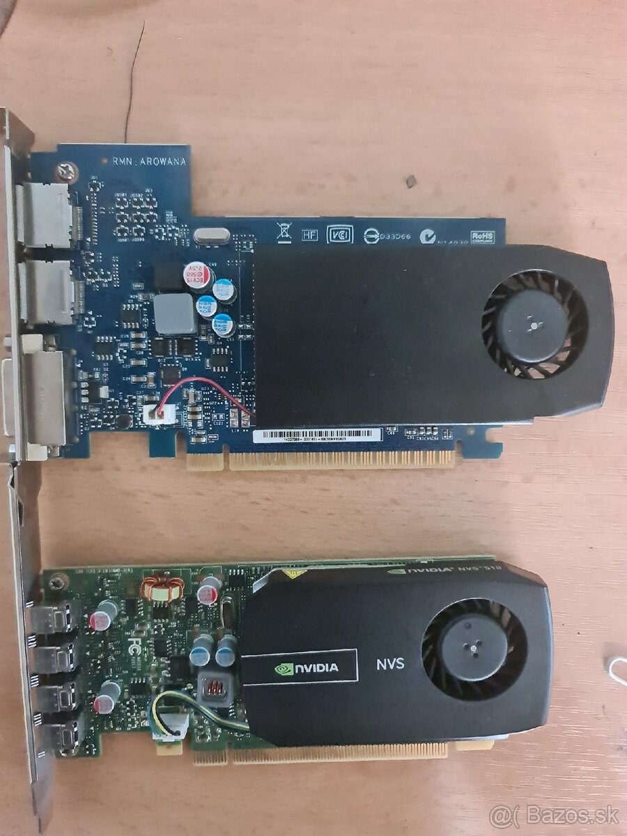 Predám spolu gt630 a nVidia Quadro NVS 510