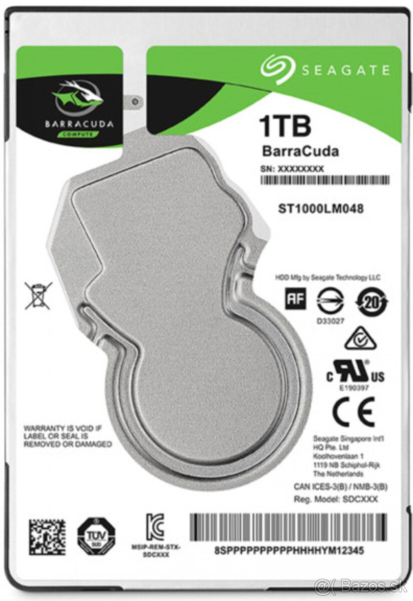 1 TB novy 3,5" Seagate