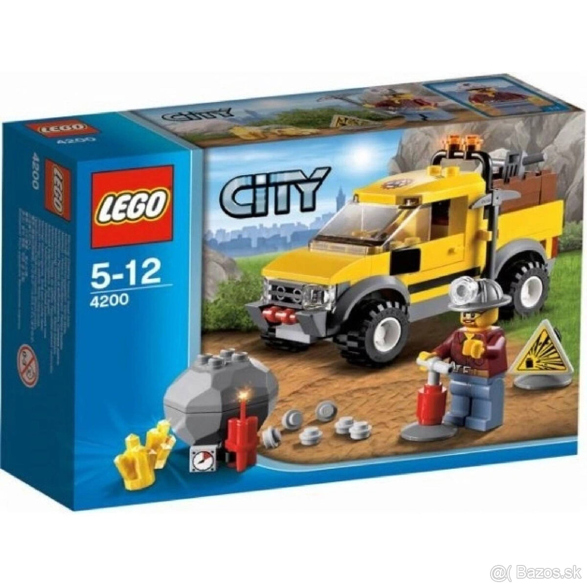 Lego city banský terénny voz 4200