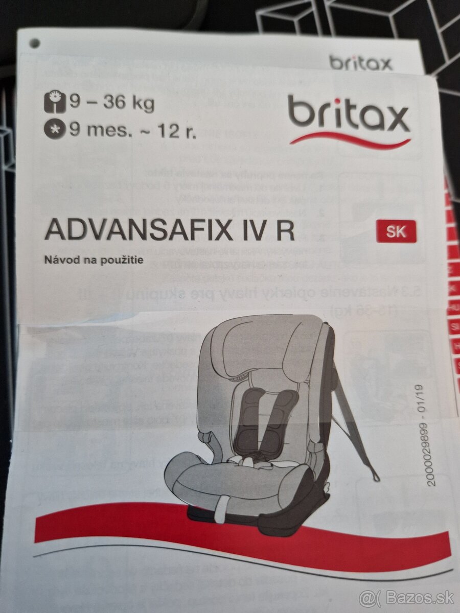 britax römer advansafix IV R