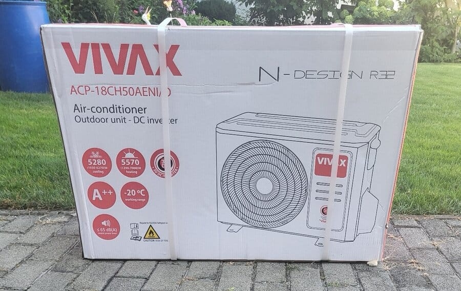 Predám uplne novú klimatizáciu VIVAX 5,3 kw