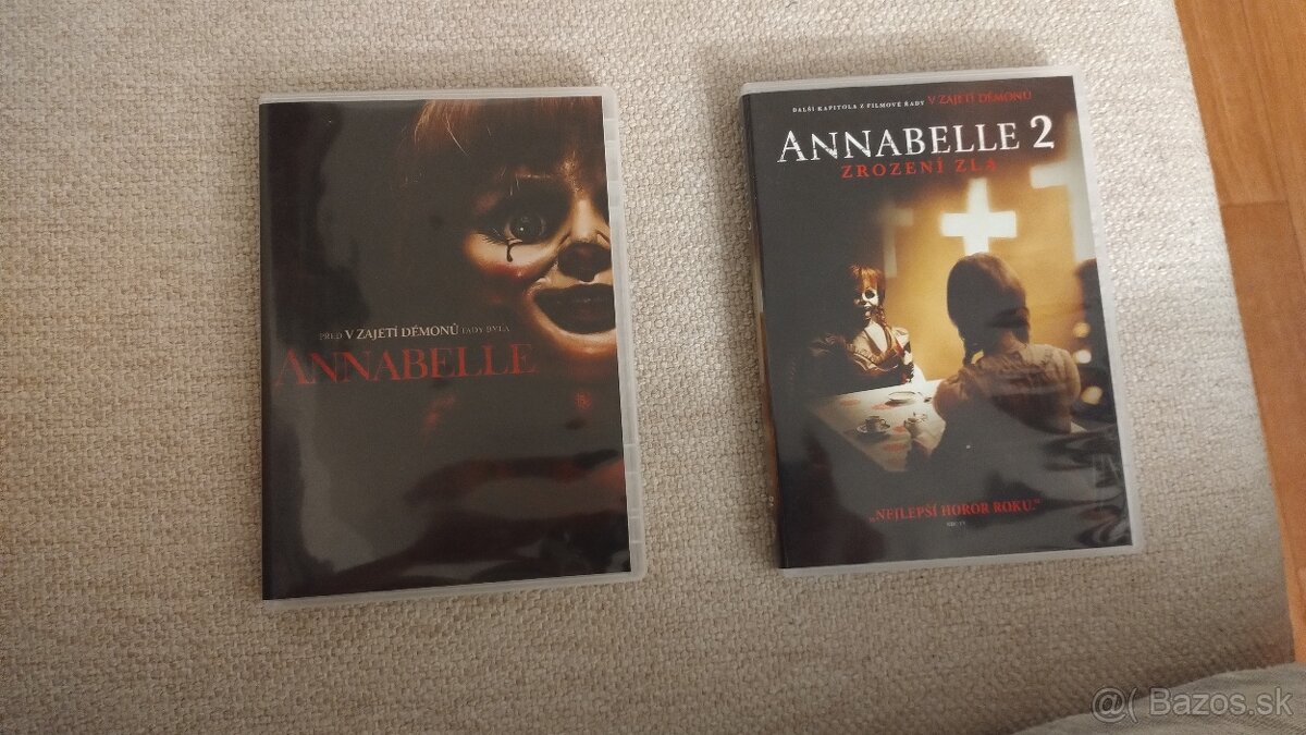 DVD Annabelle 1 a 2