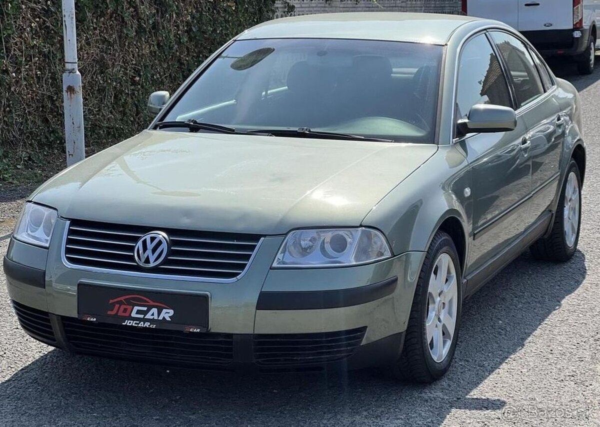 Volkswagen Passat 1.9TDi 96kw KLIMA PŮVOD ČR nafta manuál