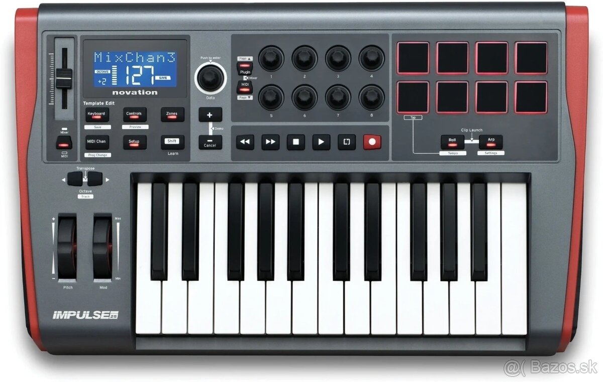 Predám MIDI NOVATION IMPULSE 25