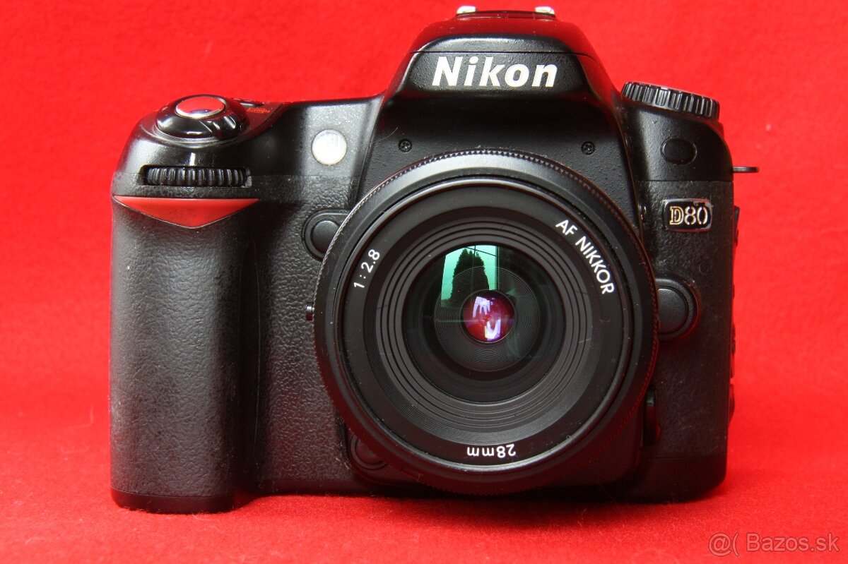 NIKON D 80 & AF Nikkor 1:2.8/28 mm