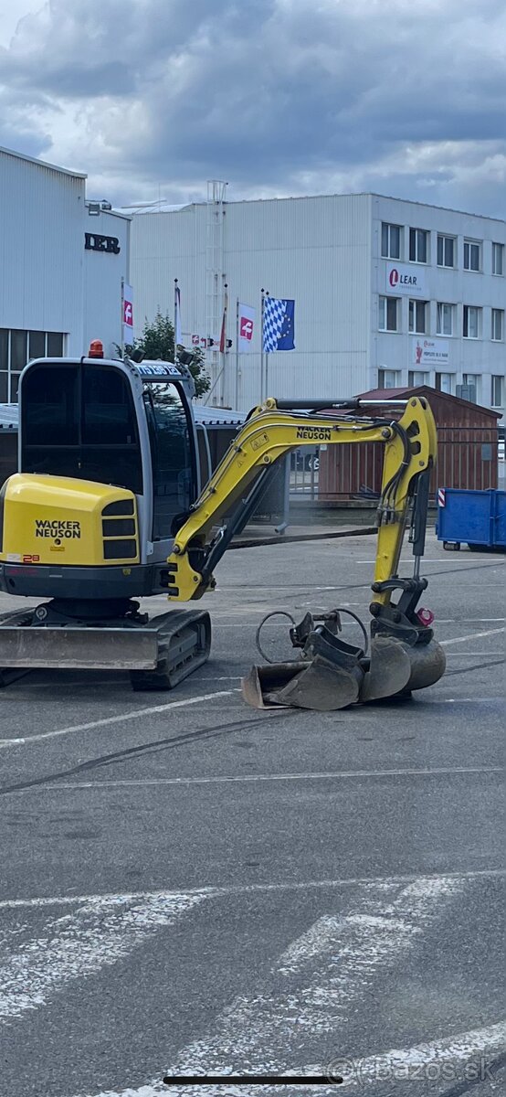 Minibagr Wacker Neuson Ez 28 VDS powertilit