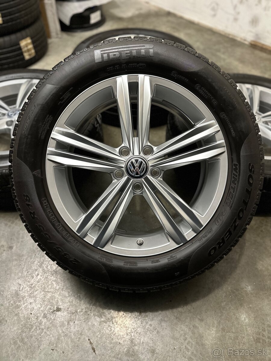 Sada kolies VW Tiguan, Kodiaq 5x112 R18, 235/55/18 Sebring