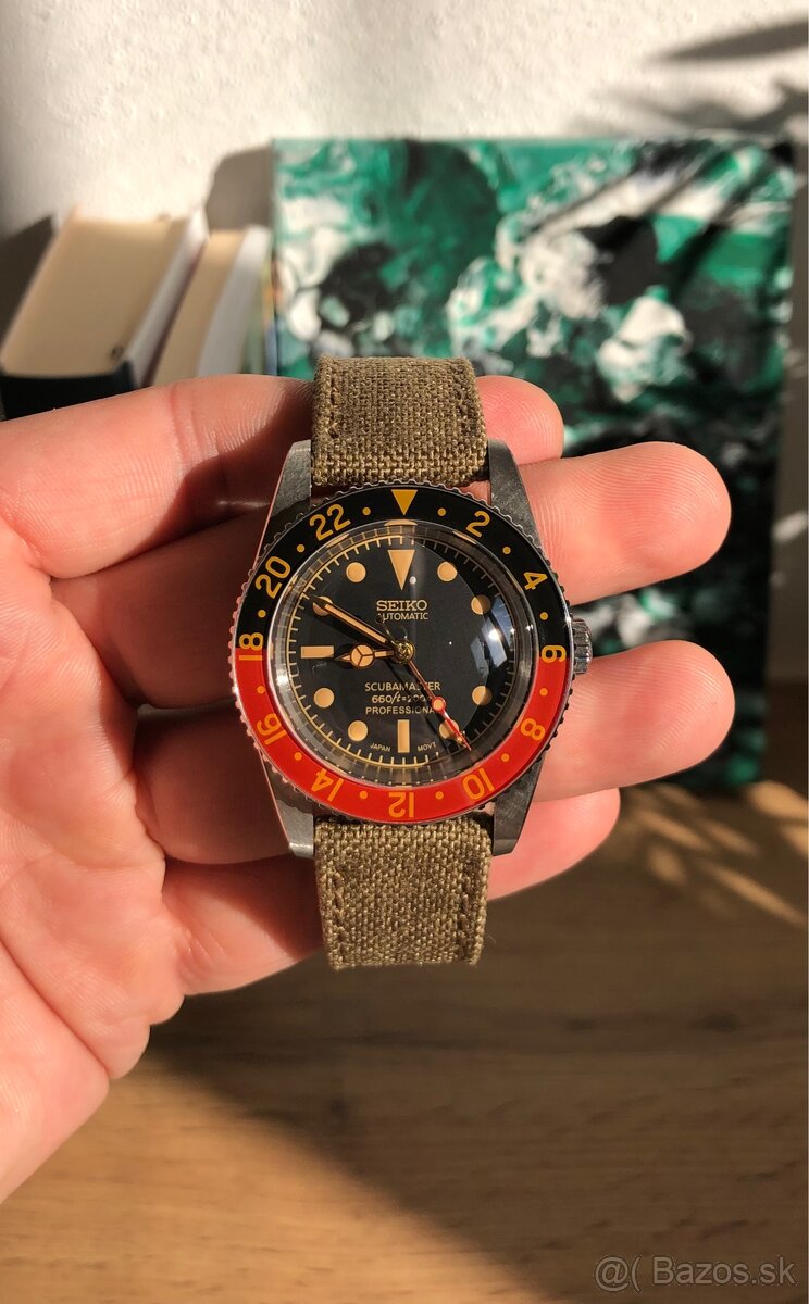 Seiko GMT vintage diver