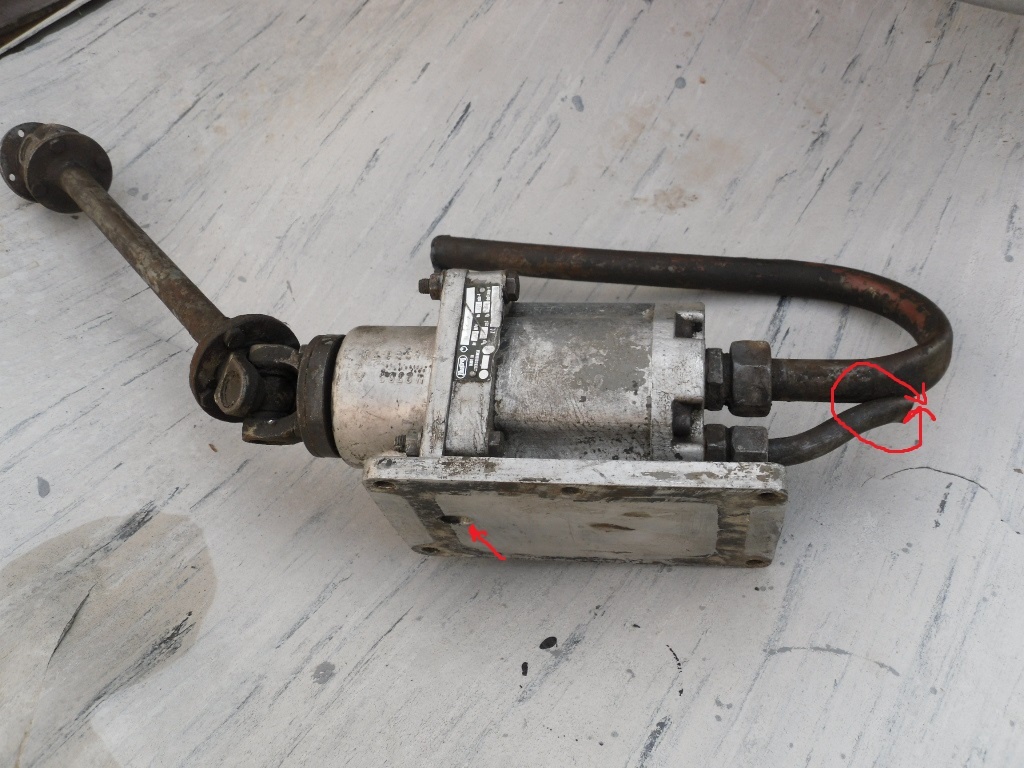 Olejové čerpadlo,hydraulika liaz ,avia diely,v3s,Multicar