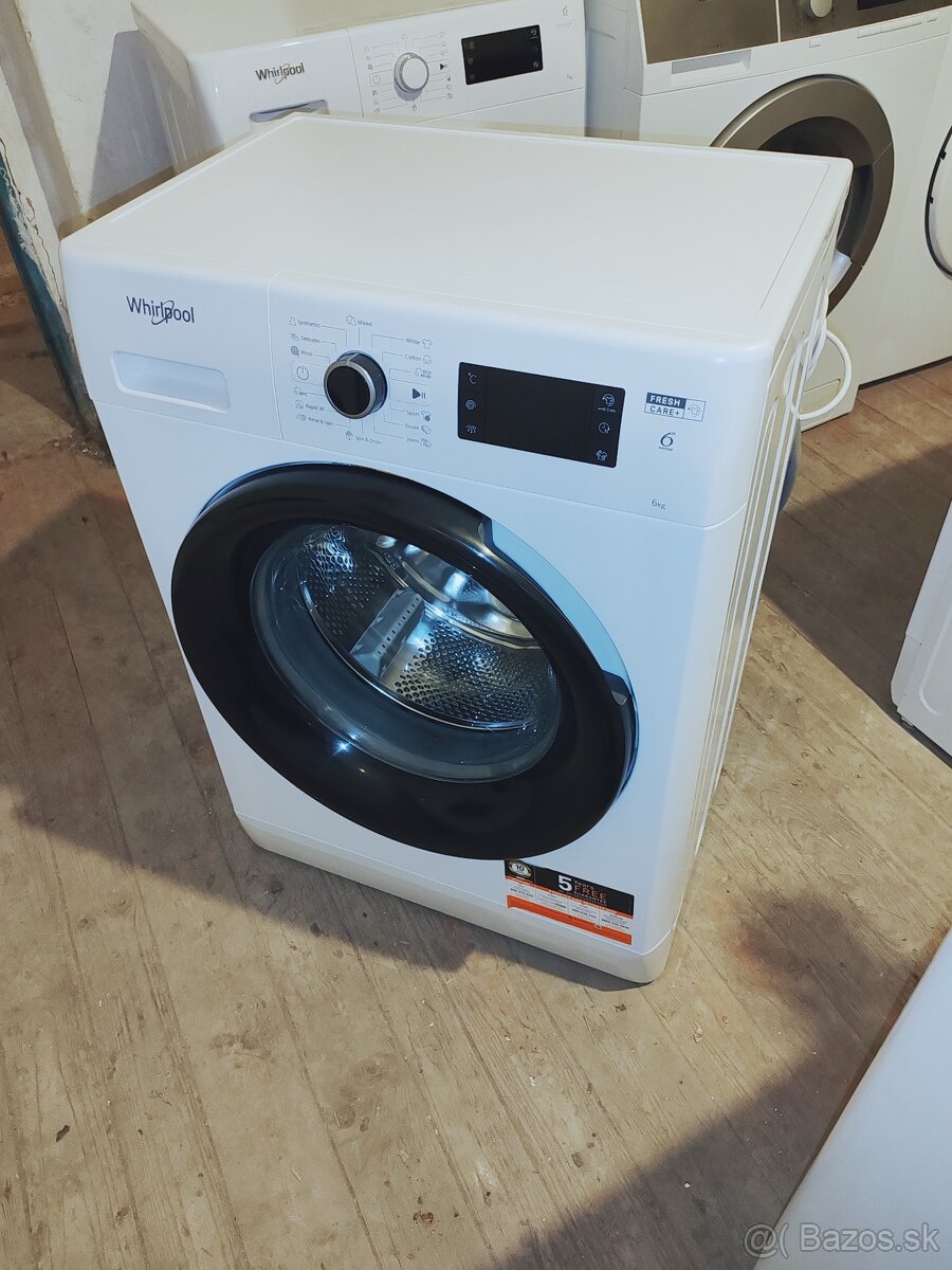 Predám práčku Whirlpool 6kg 1200rpm