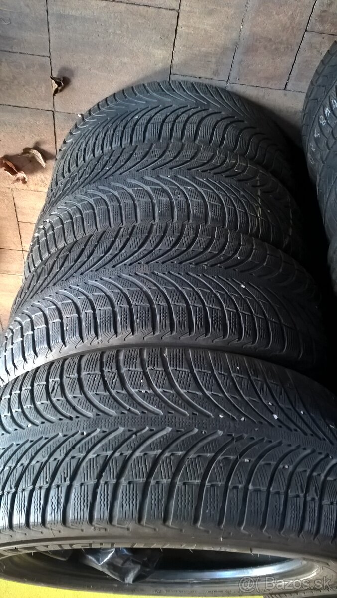 4 ks ZIMNÉ 255/50 R19 107V XL RSC MICHELIN 6-7mm LEN 40€/kus