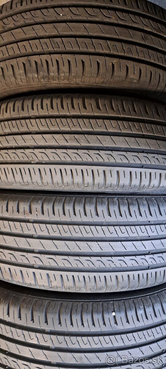 Predám 4ks jazdené letné 205/60r16-92H Barum