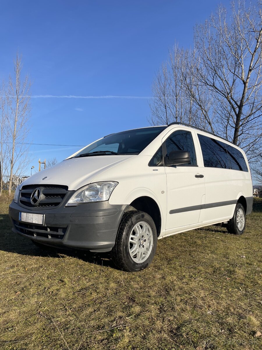 Mercedes Vito 2013 116 CDI 4x4 8-miestne,Viano, Automat,2.2