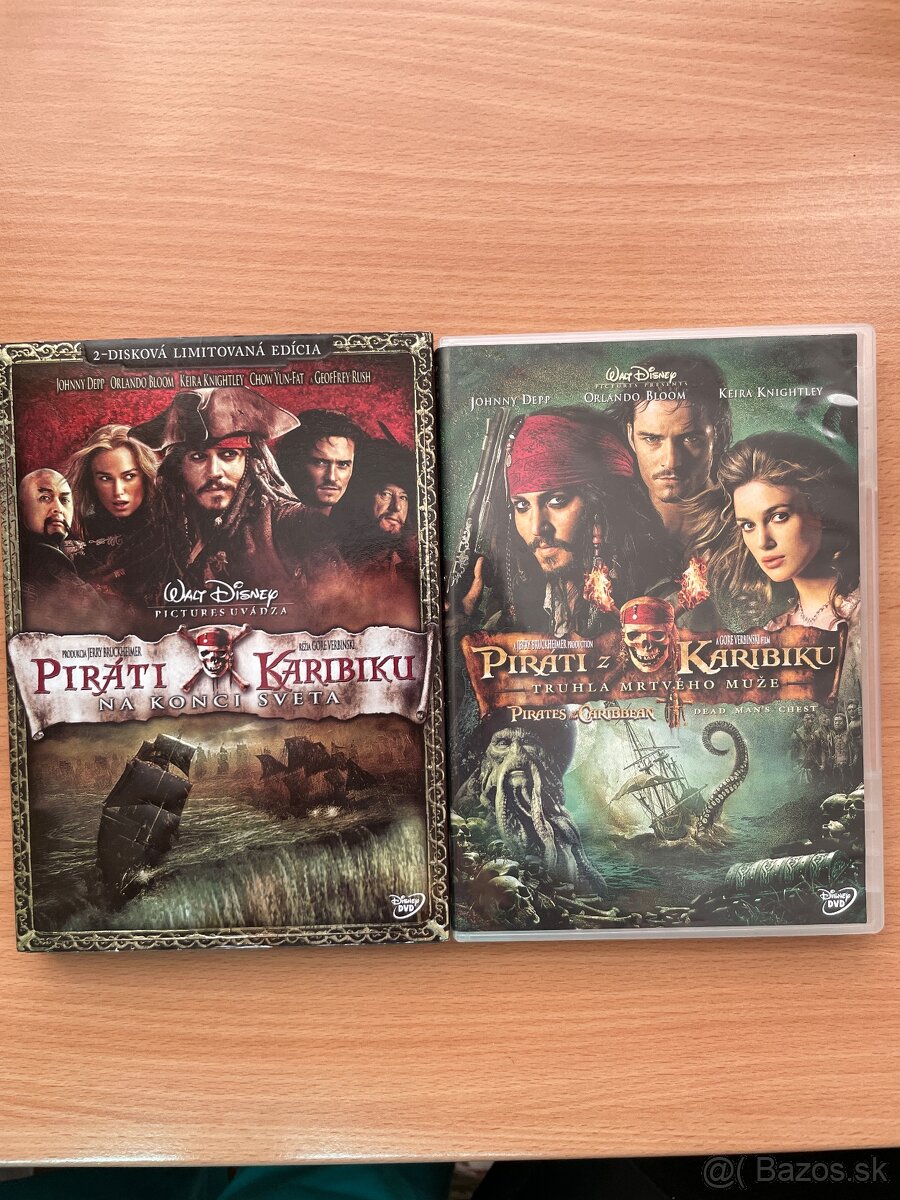 DVD Piráti z Karibiku 2 a 3. diel