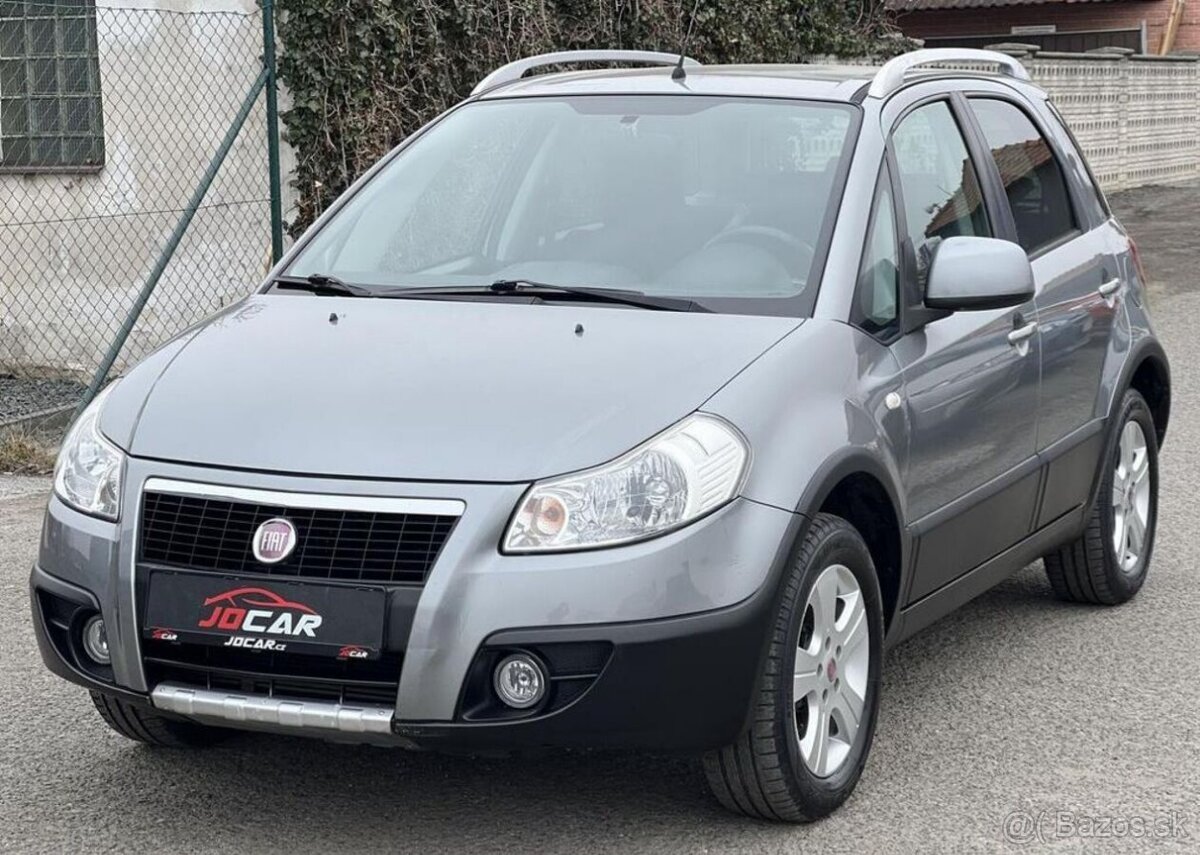 Fiat Sedici 1.6i 4x4 KLIMATIZACE ALU benzín manuál 79 kw