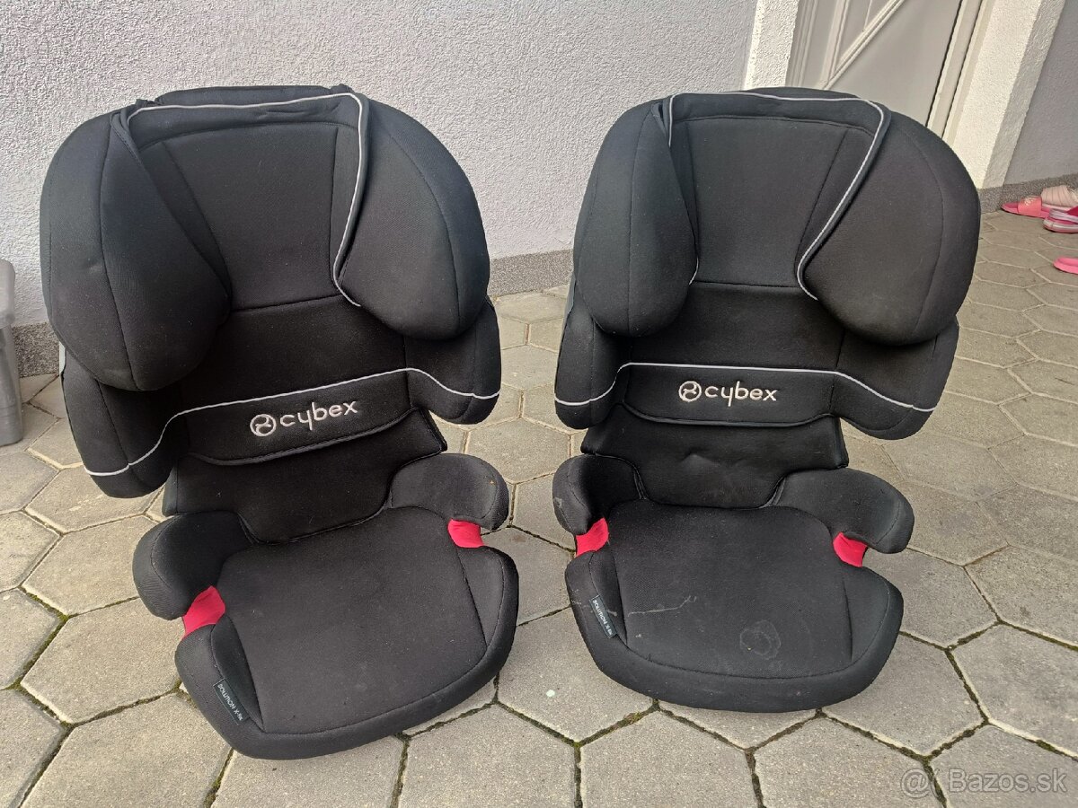 Predám 2x detská autosedačka CYBEX Solution X-Fix