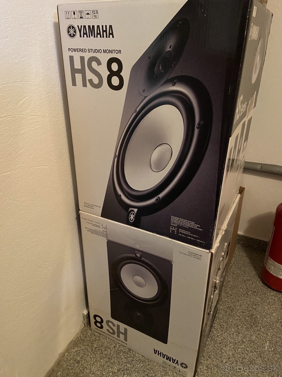 Yamaha HS8 štúdiové monitor 2ks