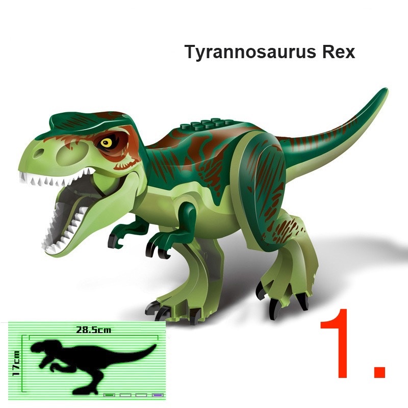 Obrovské dinosaury typ lego - nové, nehrané