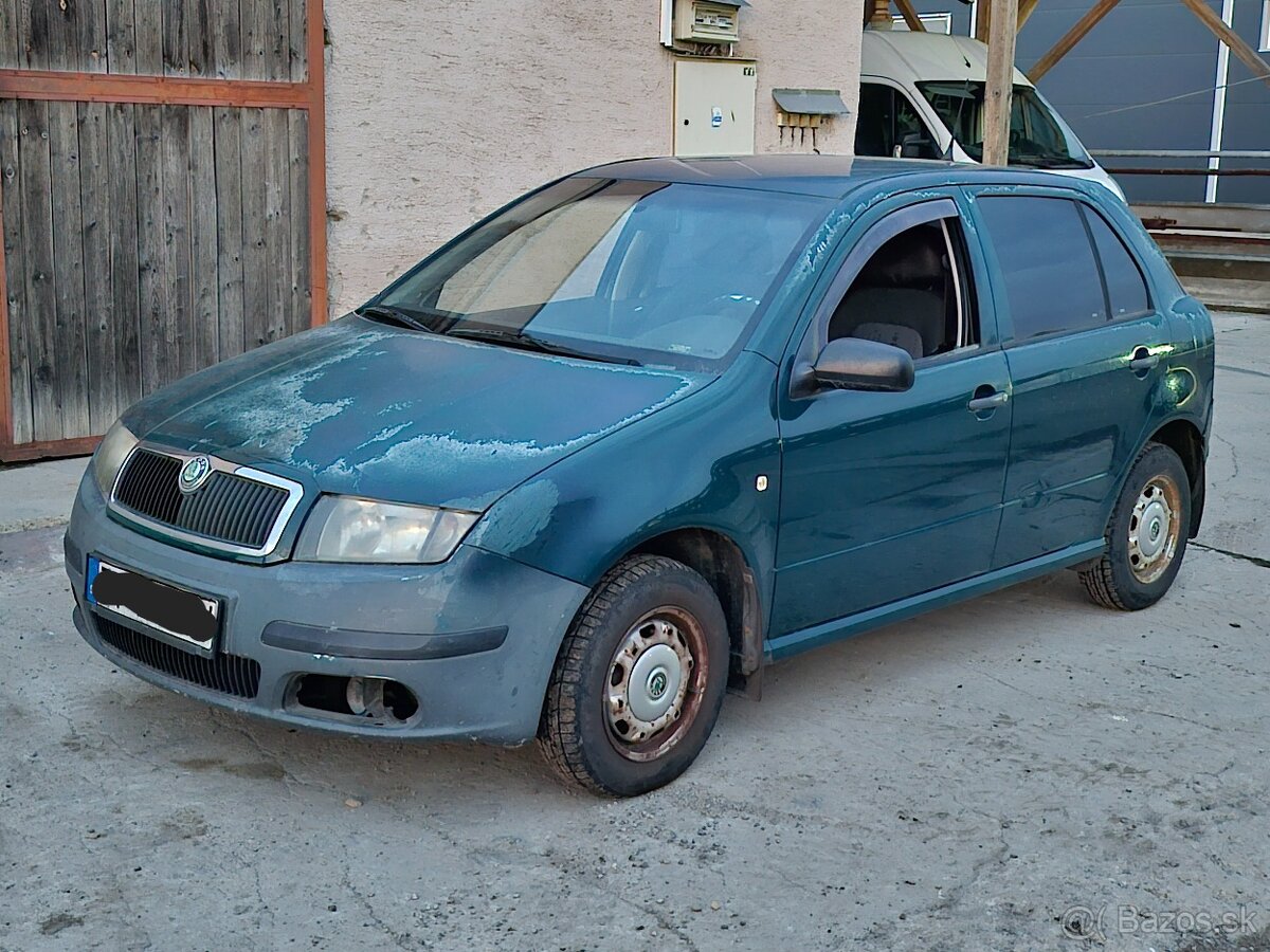 Rozpredam na diely... Škoda Fabia 1.2 htp