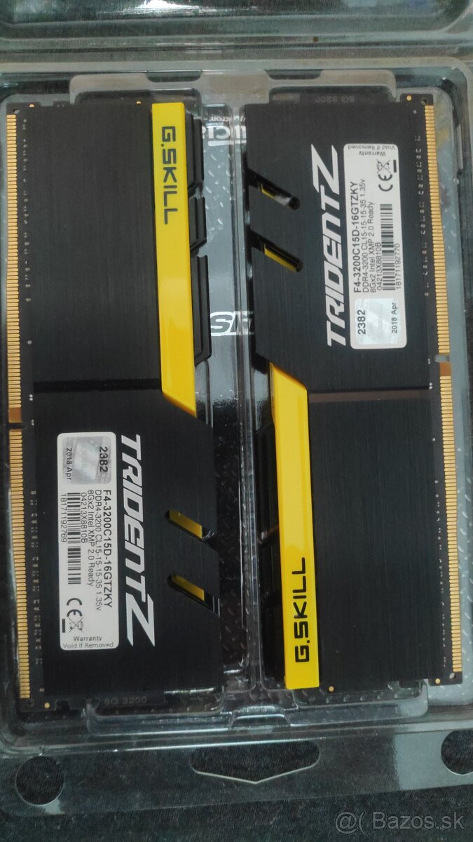 Predám pamate/ram gskill 3200cl15