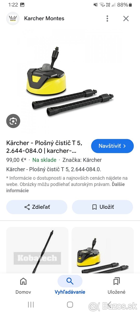 Karcher trysky