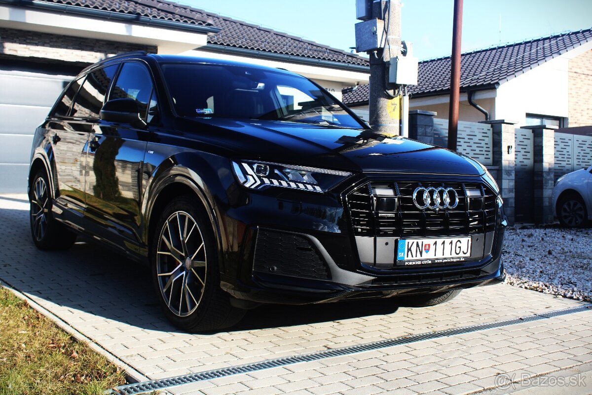 Audi Q7 2024 3.0TDI MHEV 4x4 210KW 30200km Sline 7Miest