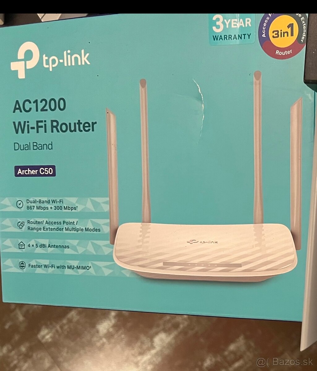 Wifi router TP LINK AC 1200