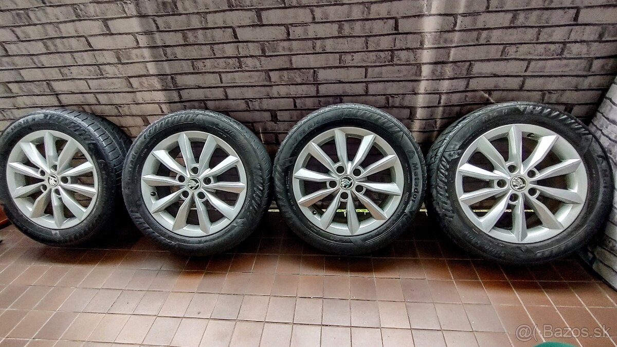 5x112 r16, kolesá, disky, pneumatiky 205/55 r16