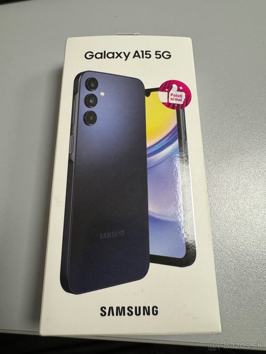 Samsung A15 5G - nerozbaleny, novy