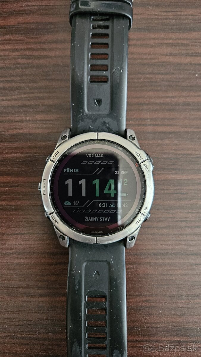 Garmin Fenix 7x Sapphire solar