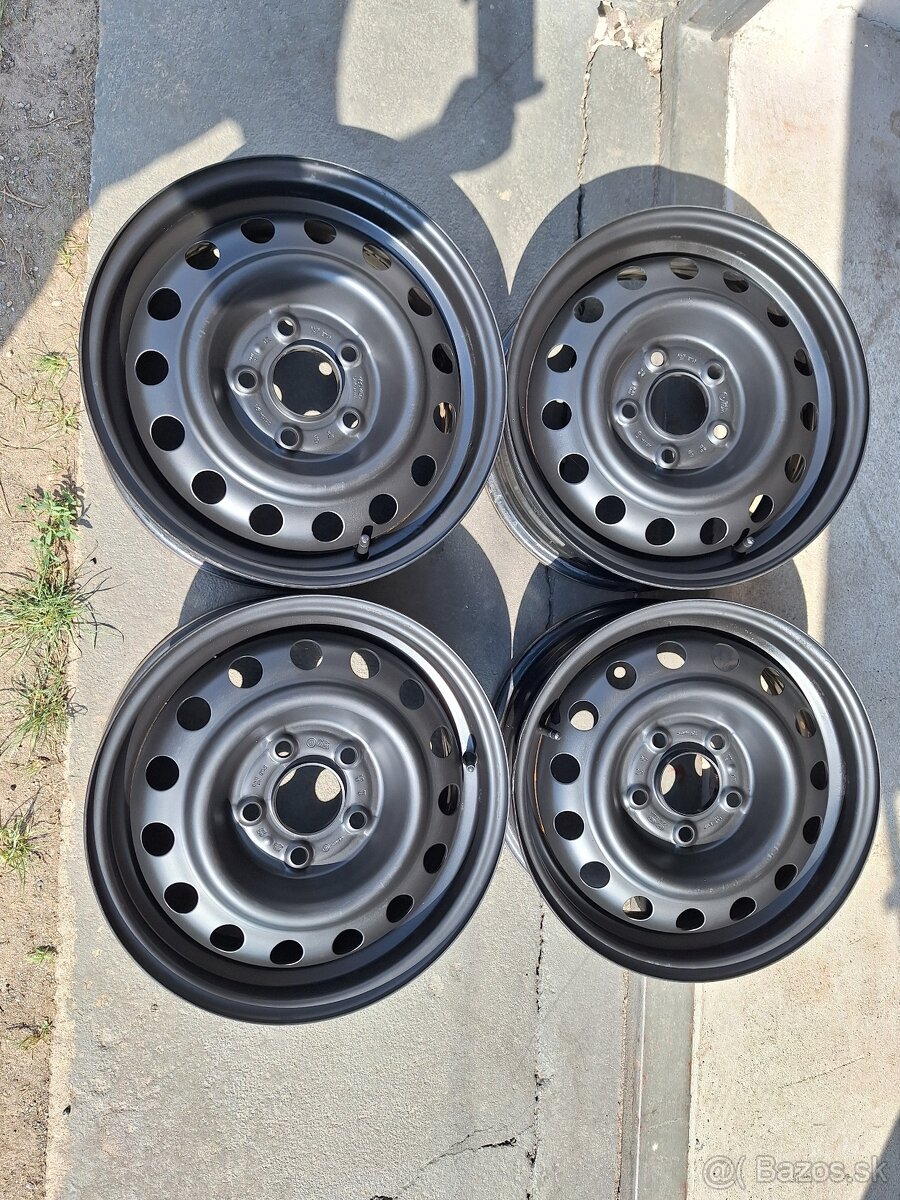 5x114,3 R15. Plechové disky Kia Hyundai