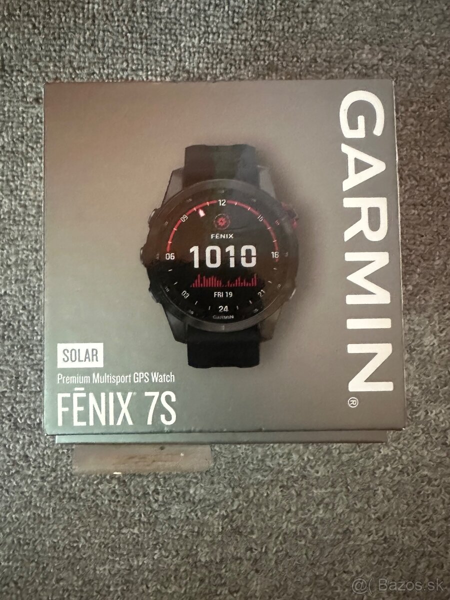 GARMIN FĒNIS 7S SOLAR GPS WATCH