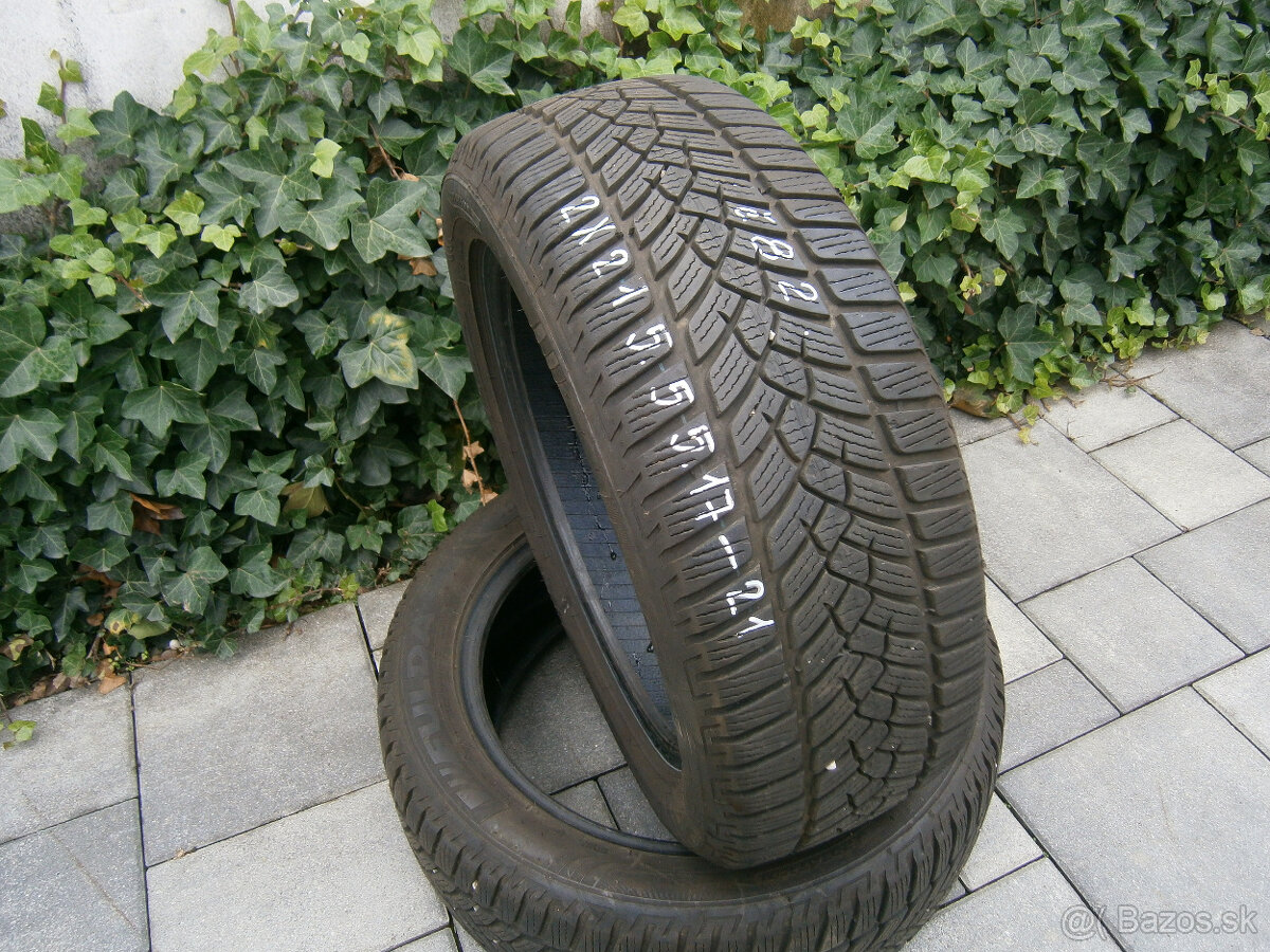 Predám 2x zimné pneu Fulda 215/55 R17 98VXL