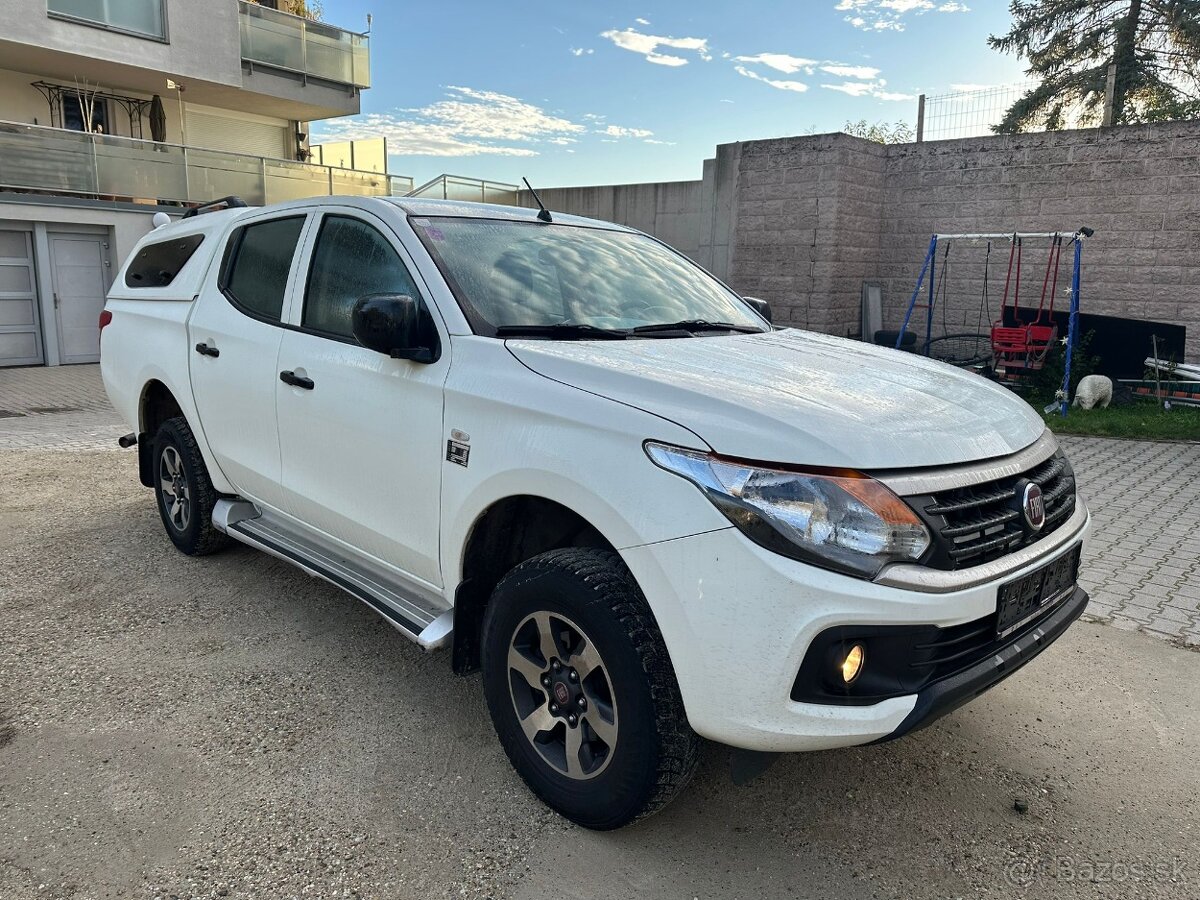 FIAT FULLBACK DIESEL 4X4 ROK 2017 ŤAŽNÉ 3,1T