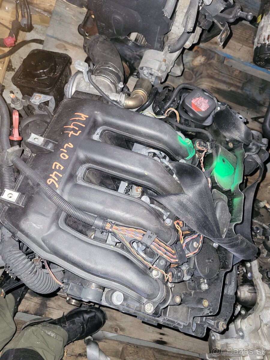 MOTOR 2.0D BMW M47T 0E4 bmw e46