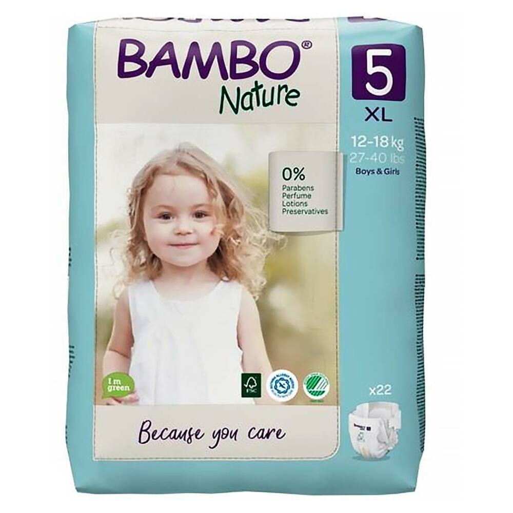 Predám plienky BAMBO 5 XL 12-18 kg.