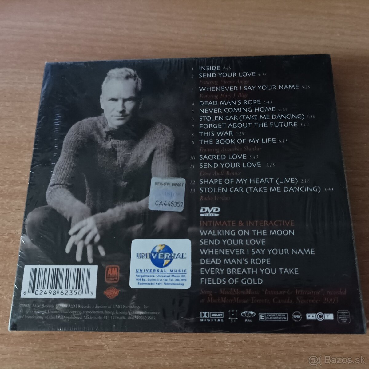 CD/DVD Sting