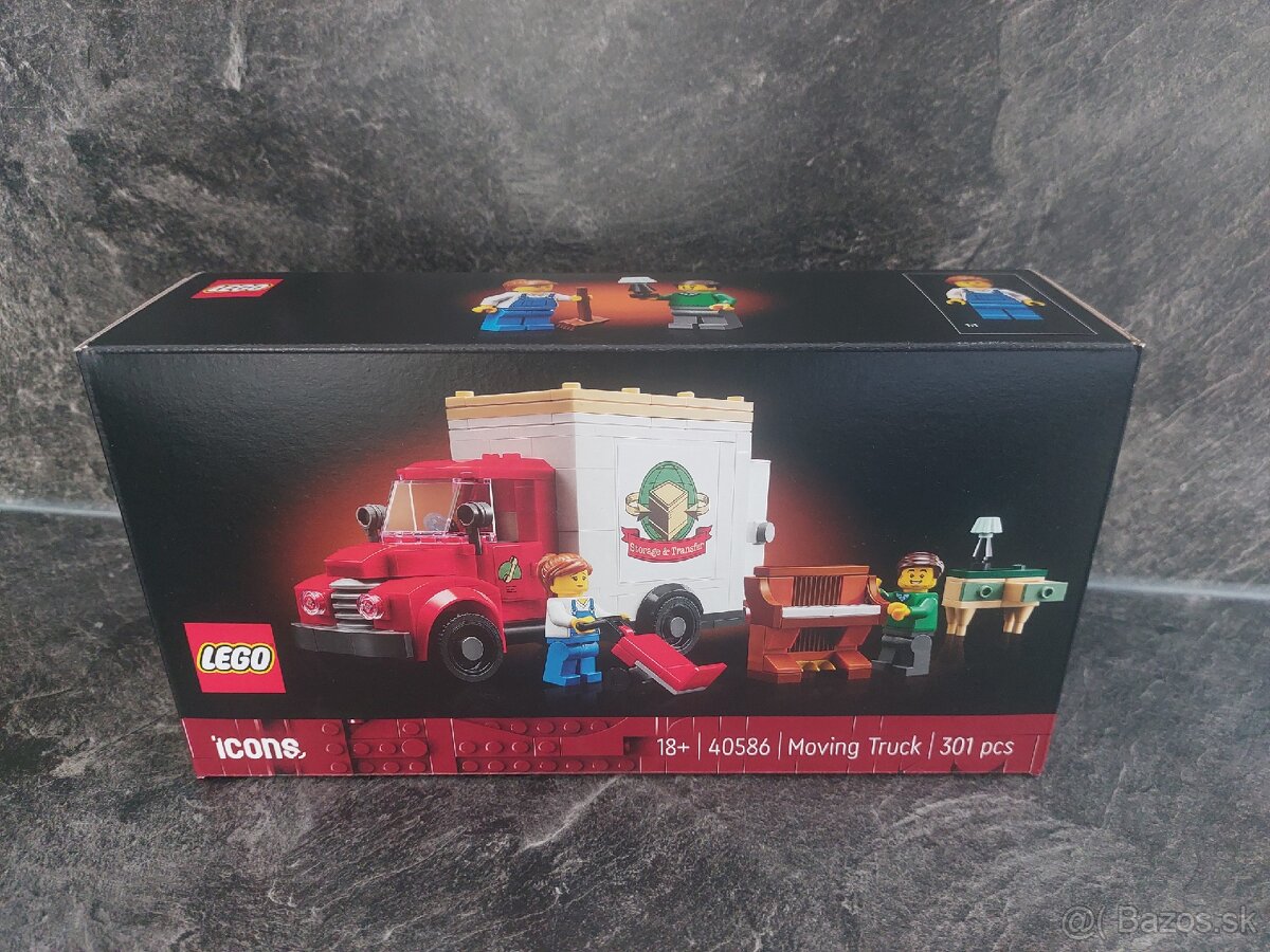 Lego GWP 40586: Dodávka na sťahovanie