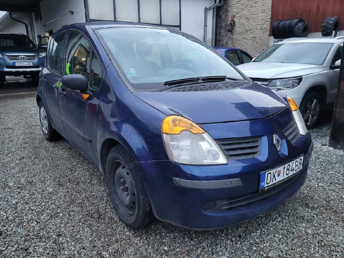 Rozpredám na diely Renault Modus 1.5dci r.v.2005 5 dverové