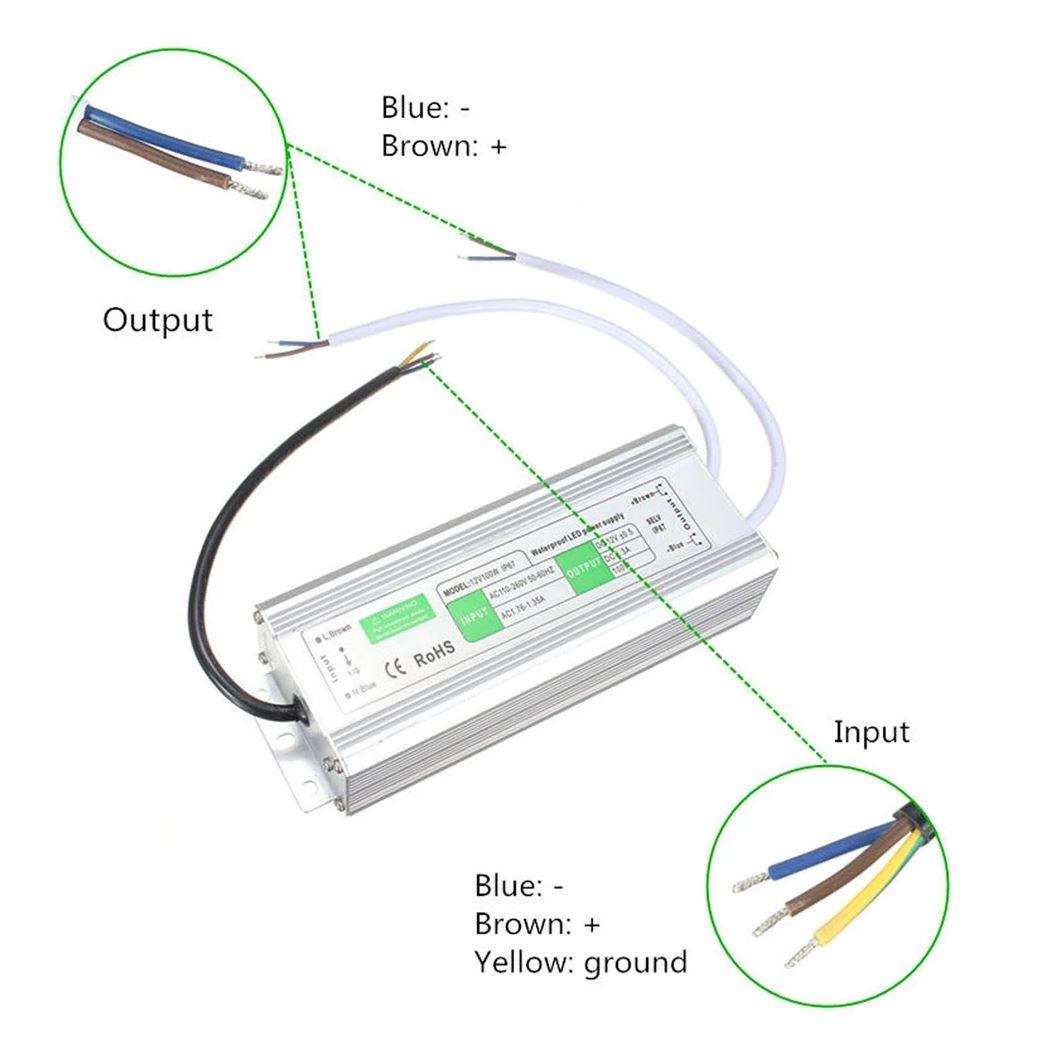 LED zdroj 24v 100w - 3ks