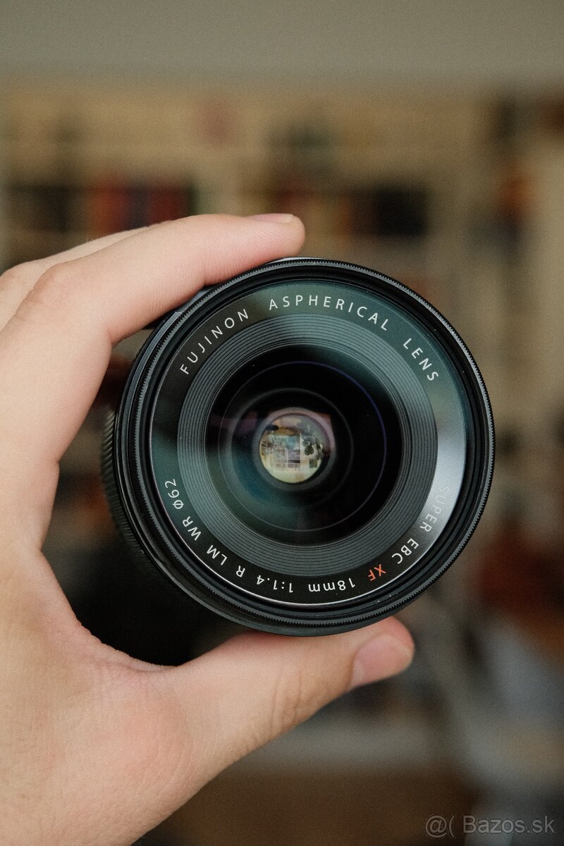 Fujifilm XF 18mm f1.4 + UV Hoya HD Nano