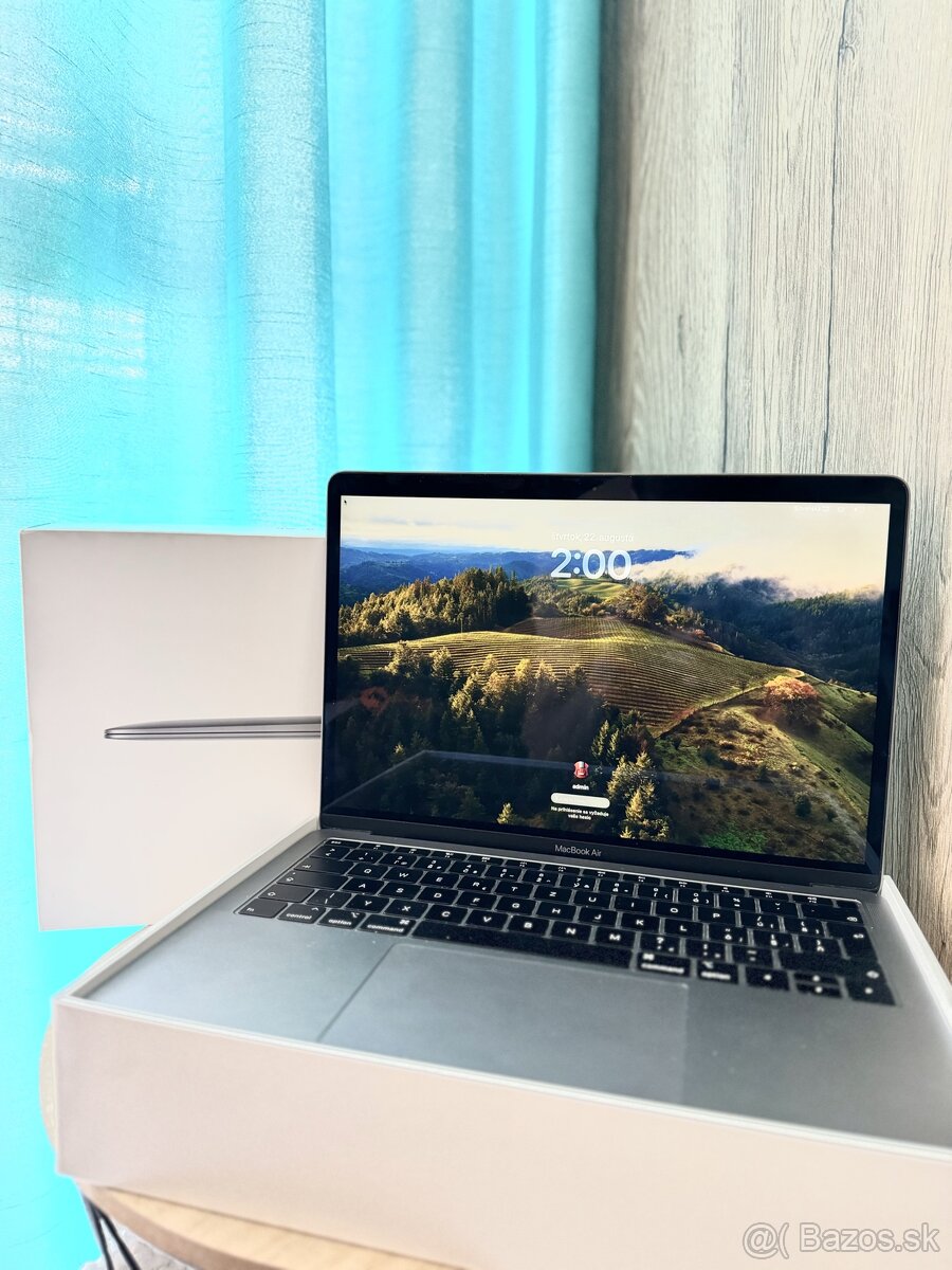 Predám MacBook Air 13,3”, 8/128gb, 273Cyklov,TOP STAV