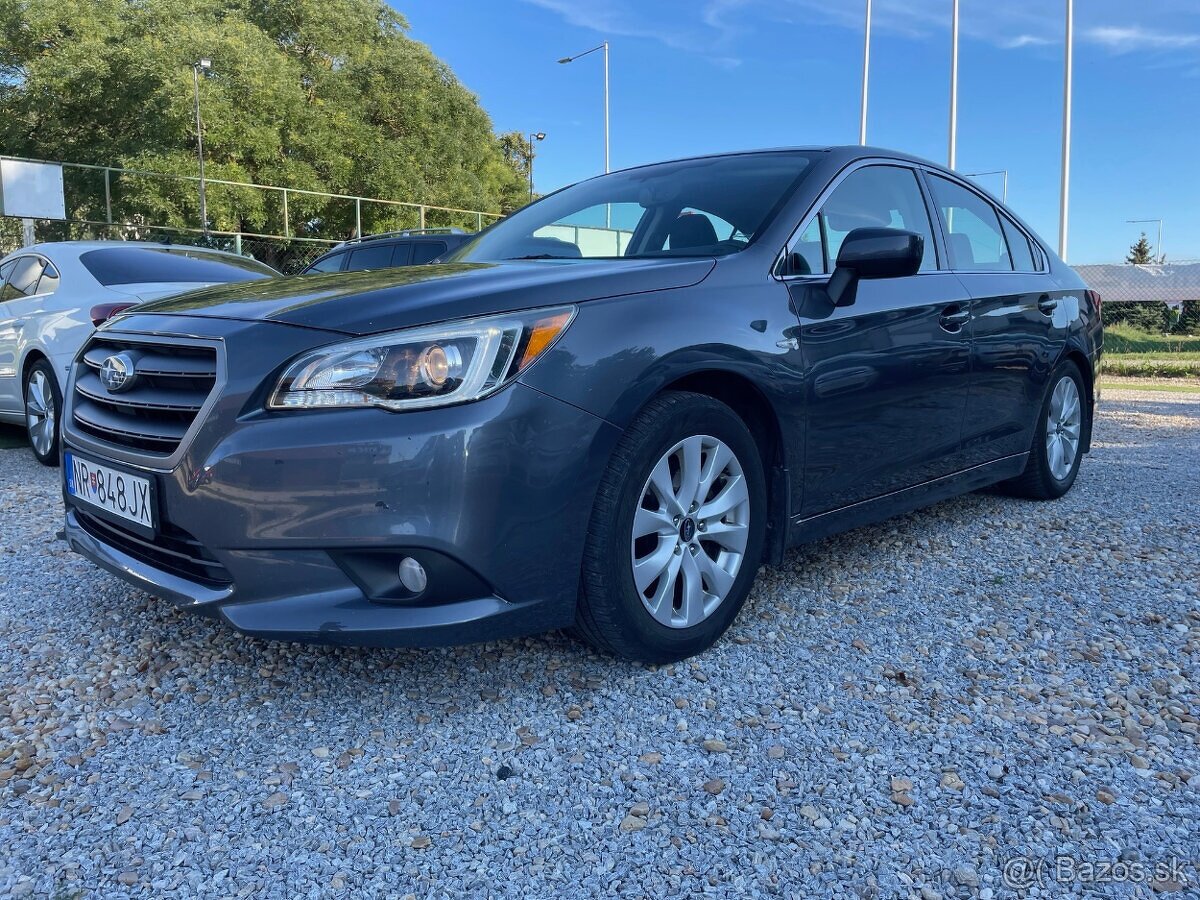 Subaru Legacy, 2,5 boxer benzín + LPG, 129kW, 2015