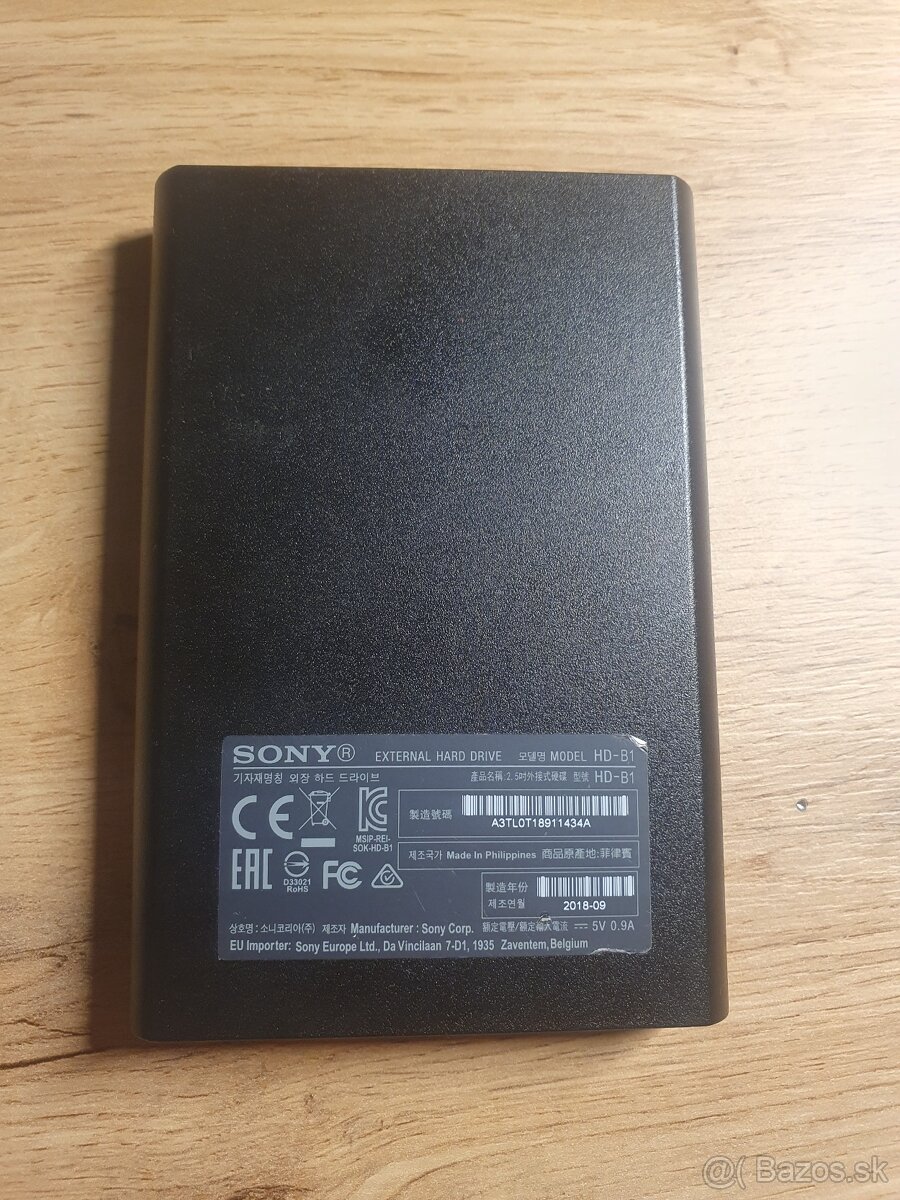 SONY Hard Disk