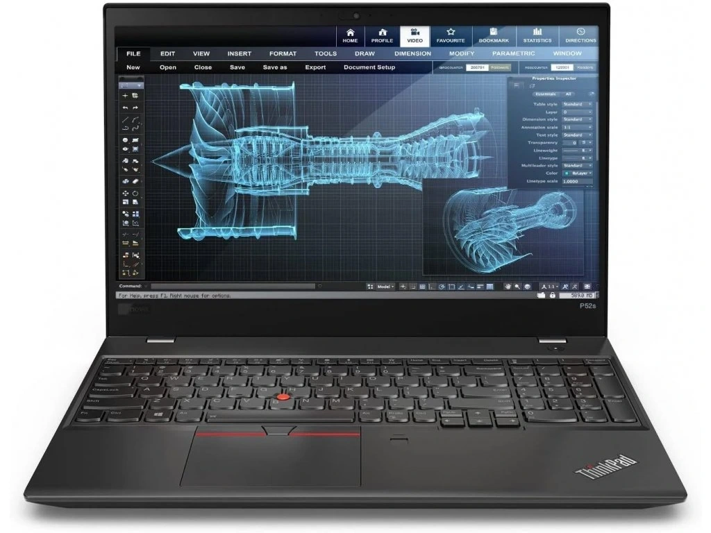 Lenovo THINKPAD P52:Core i7 8850H,64GB,SSD 1TB,Quadro P2000