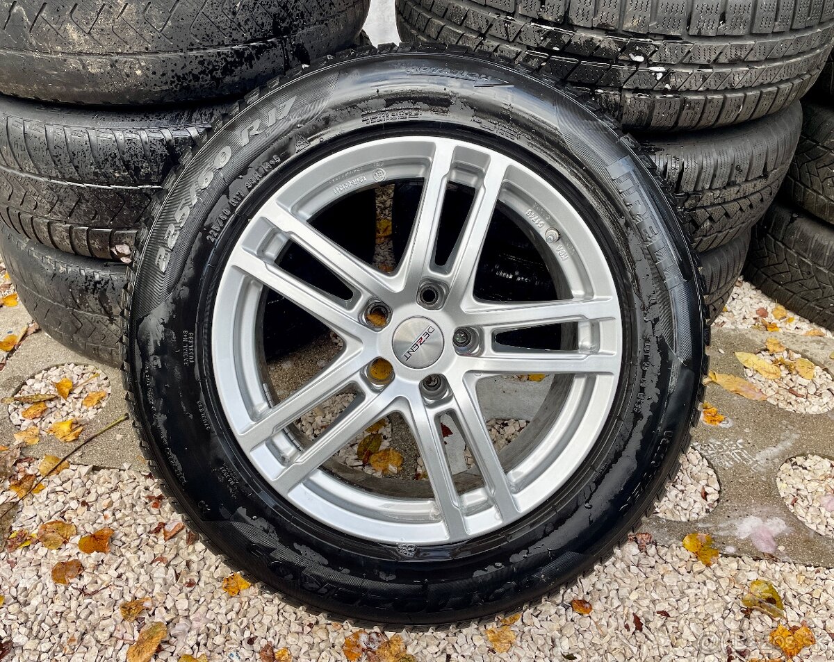 5x112 R17 225/60 R17 4x zimné Audi škoda seat vw