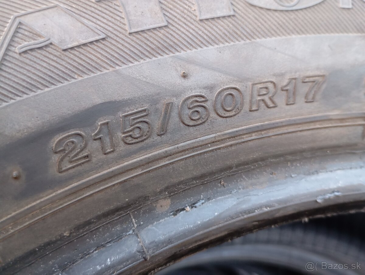 215/60 R17 zimne Firestone