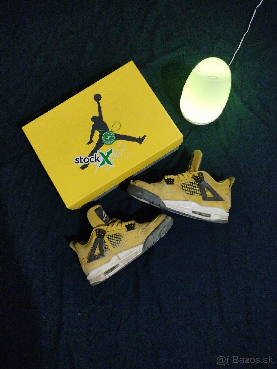 jordan 4 lighting StockX