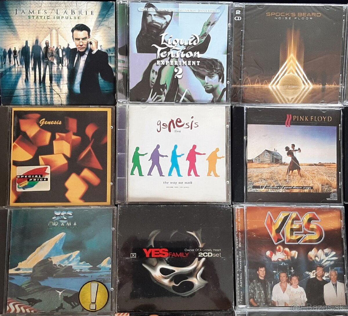 CD predaj: prog-rock, art-rock, neo-prog,metal...